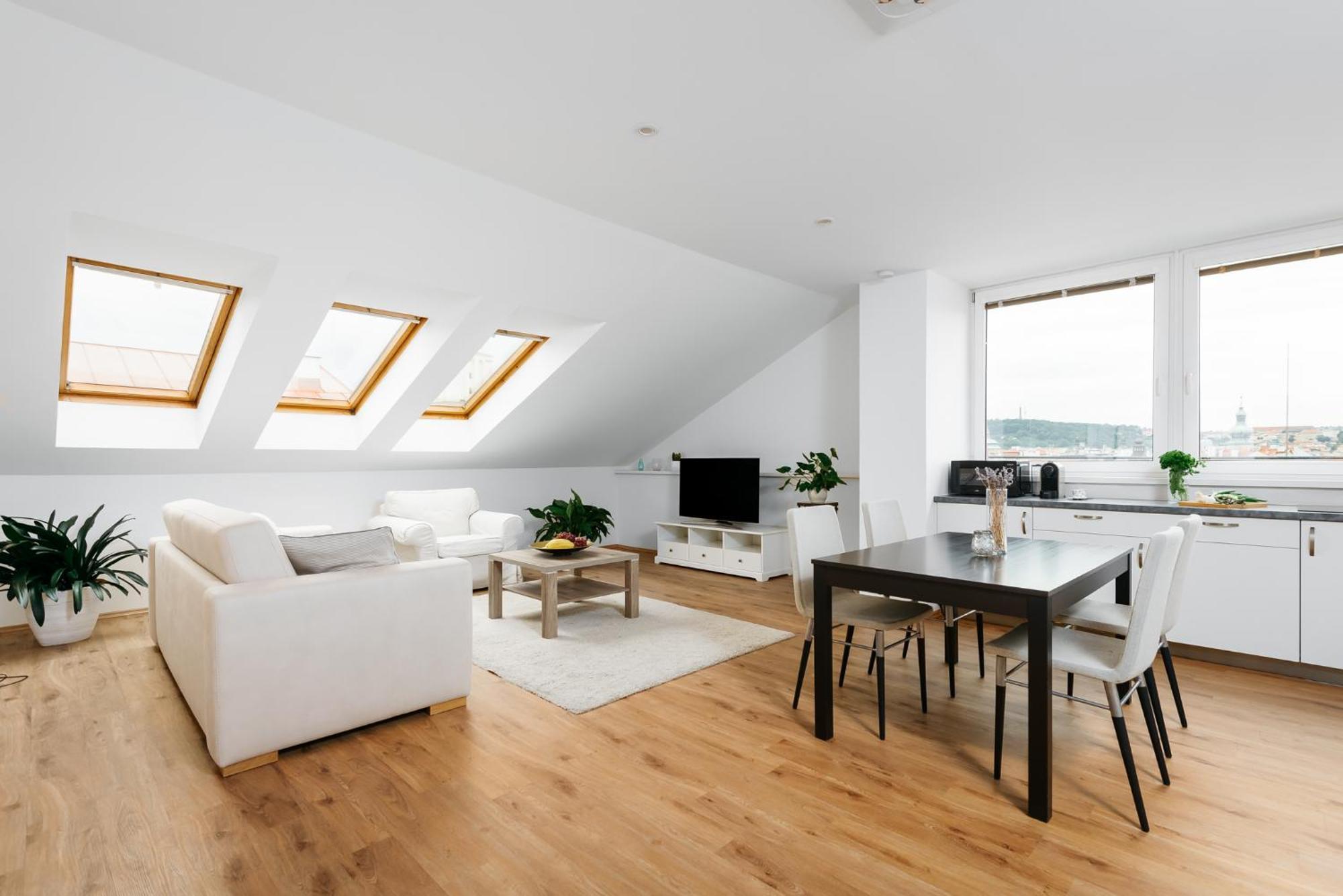 Apartment Mia Cozy With Castle View, Parking & Ac Prague